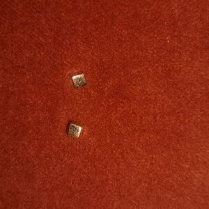 🌺TINY SQUARE PIERCED Earrings